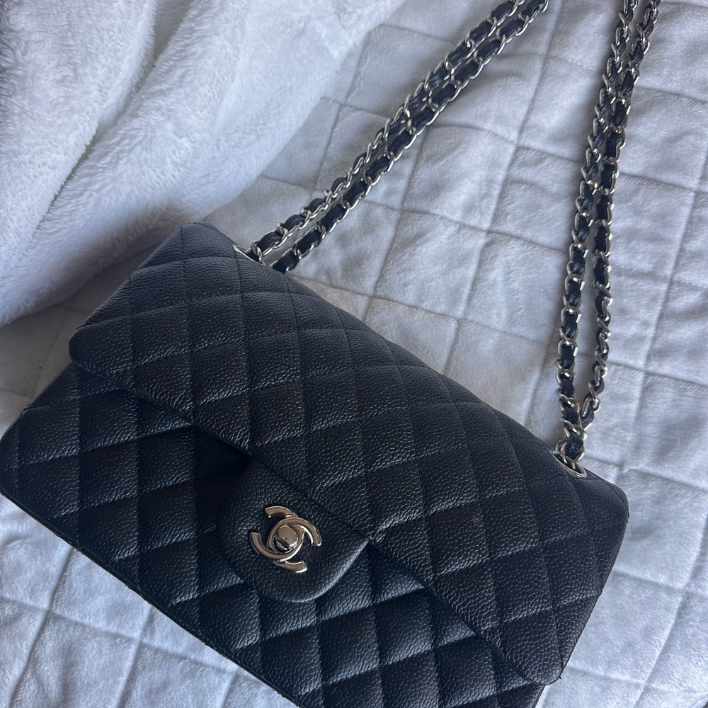 “Chanel” DUPE Classic Flap bag Quilted Lambskin Leather - Picture 10 of 11